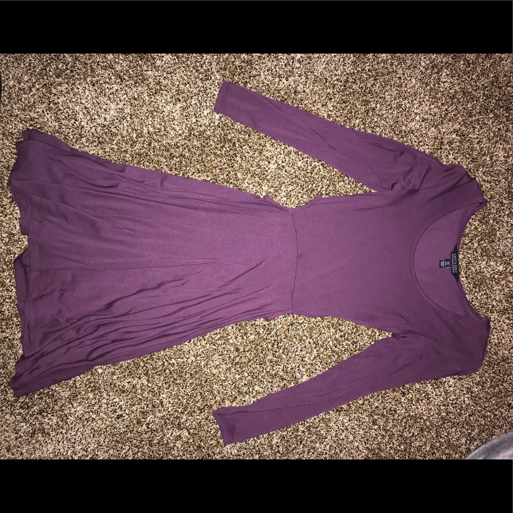 AMERICAN EAGLE Purple Dress with side cut outs